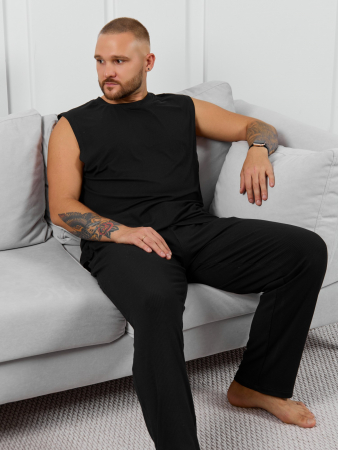 Брюки мужские Алессандро-3 / чёрный