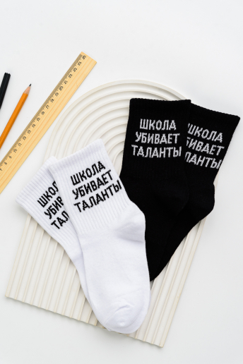Детские носки стандарт Талант (набор 2 пары) / белый