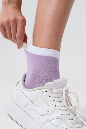 Носки стандарт женские Лучшая бабуля (набор 2 пары) / лиловый