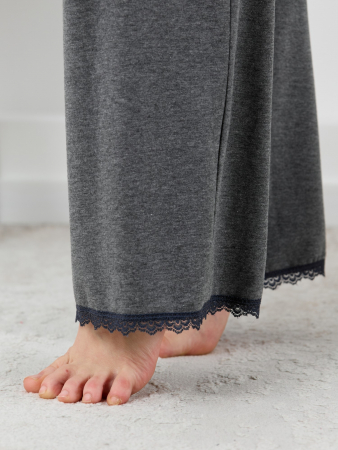 Женская пижама Рива-2 / тёмно-серый меланж