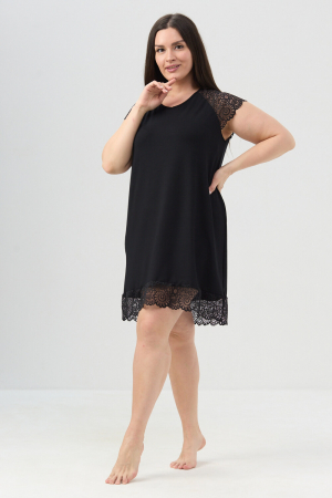 Женская сорочка 85401 / черный