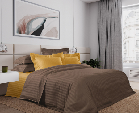 Постельное белье страйп-сатин ТМ Legends / Пахлава