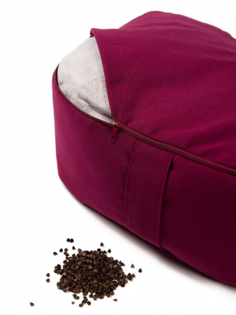 Подушка для йоги "Трапеция релакс" / бордо