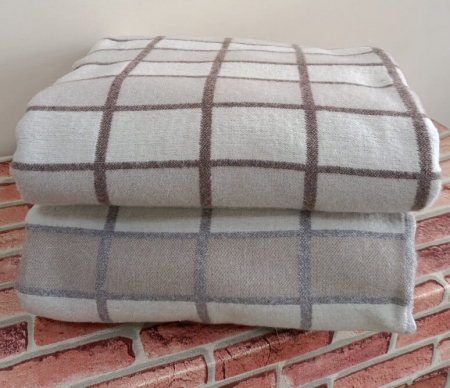 Одеяло байковое 400 гр. 80% хлопок / расцветки в ассортименте