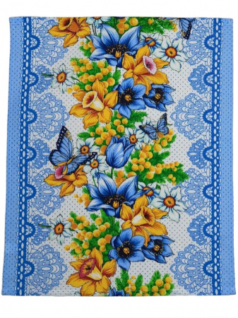 Полотенце кухонное вафельное купон / 8 Марта (в ассортименте)