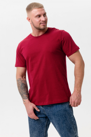 Футболка унисекс 8471/2 / бордо