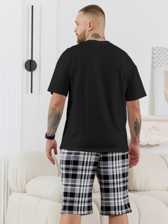 Мужской костюм Мишель-7 / чёрный