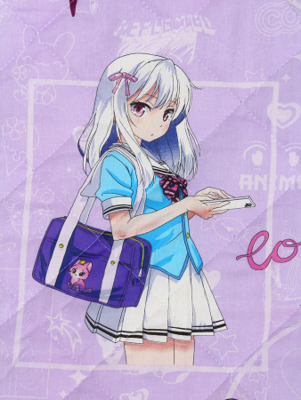 Покрывало стеганое детское поплин / Аниме