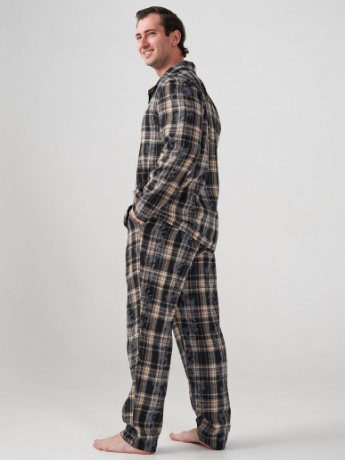 Мужская пижама "Добрый вечер" 2162-Ф / Черный