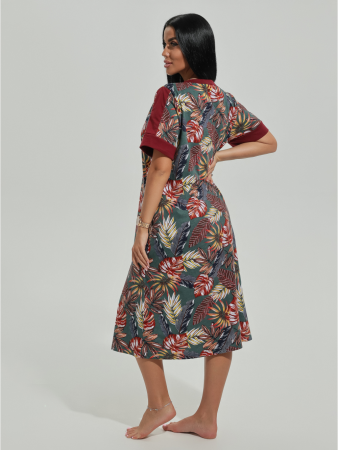 Женский халат Барышня / Изумруд