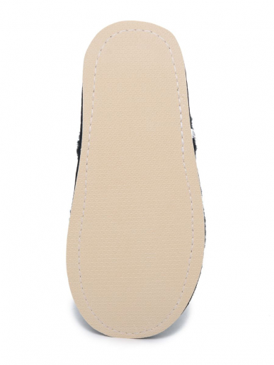 Тапки меховые / черные