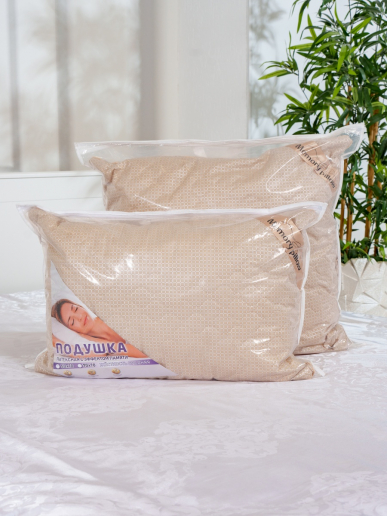 Подушка ортопедическая с латексной крошкой / Цветная