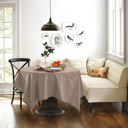 Скатерть рогожка "Волшебная Ночь" / Какао