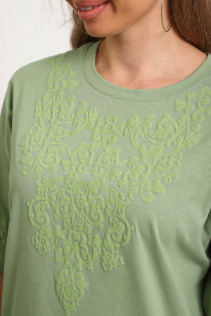 Женская туника 29533 / оливковый