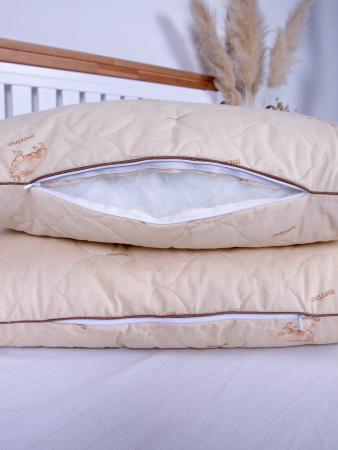 Подушка Овечья шерсть тик