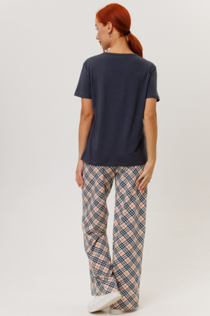 Женский костюм с брюками 2260/1 / Бежевый