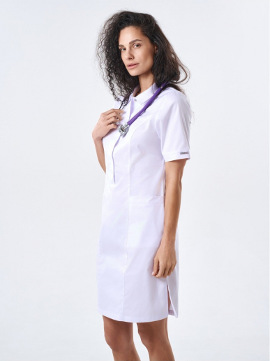 Платье медицинское женское 235.0 / Белый