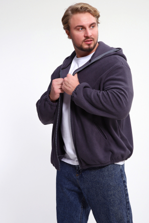 Мужское худи 36992 / серый