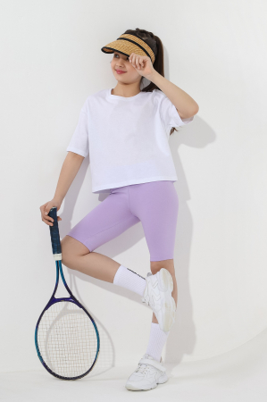 Детские бриджи для девочки №5 / лиловые