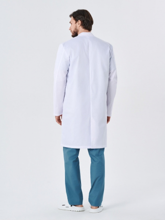 Халат медицинский мужской 245.0 / Белый