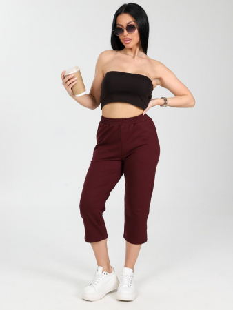 Женские бриджи Портленд / винный
