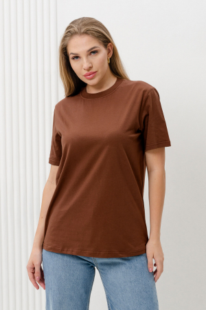 Футболка унисекс 8471/4 / какао