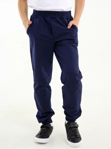 Детские брюки "Конструктор" / Синее море
