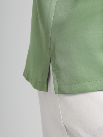 Женская блузка Летний драйв-4 / зеленый
