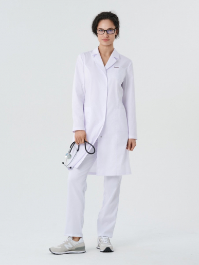 Халат медицинский женский 146.0 / Белый