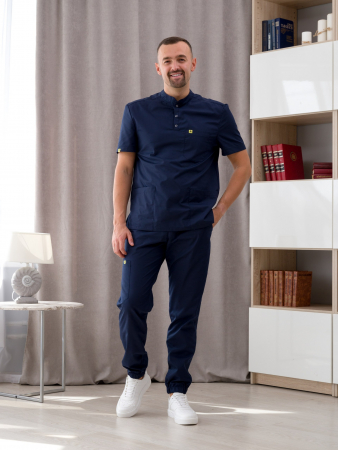 Костюм медицинский мужской М-149-63 Вискоза/Стрейч