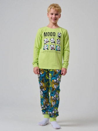 Детская пижама "Модная панда" длинный рукав