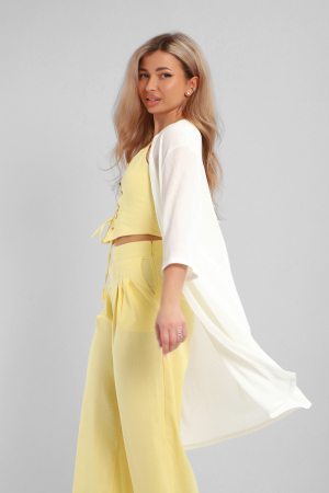 Женский кардиган 32744 / молочный