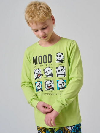 Детская пижама "Модная панда" длинный рукав