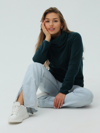 Женская толстовка Гретта / Изумруд