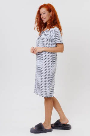 Женская ночная сорочка 2119/2 / Горох