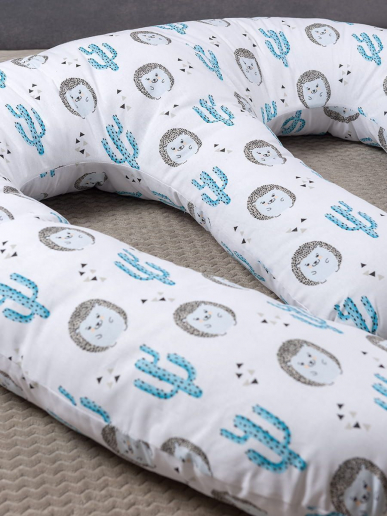 Подушка для двойняшек / Ежики