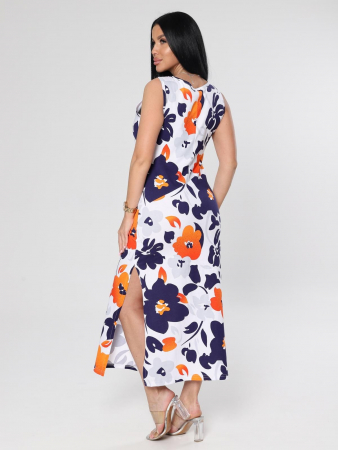 Платье женское Мабель / оранжевый