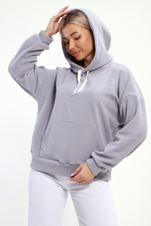 Женская толстовка 18114 / светло-серый