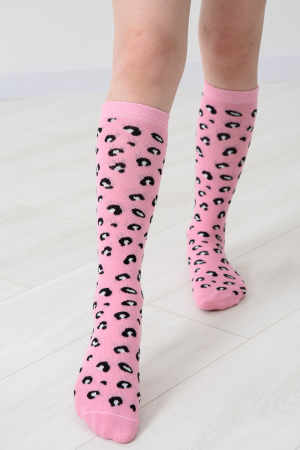 Детские гольфы Пантера (набор 2 пары) / розовый