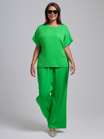 Женская блузка Летний драйв-4 / ярко-зеленый