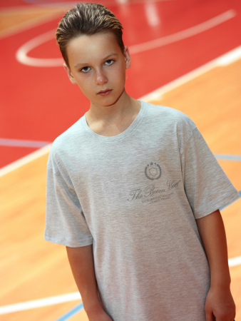 Футболка для мальчика Успех-8.1 / кармеланж