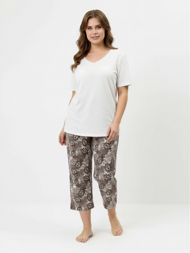 Женская пижама Луна-1 / молочный