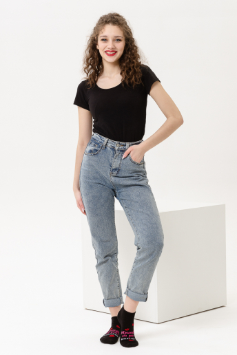 Носки стандарт женские Болтушка (набор 3 пары) / черный