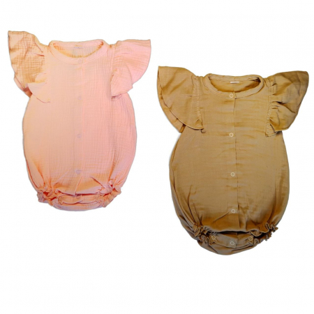 Детский комбинезон-ромпер для девочки РМПд_МСЛ