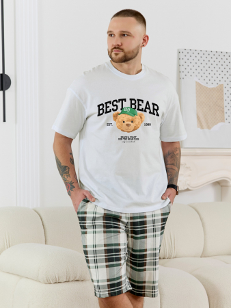 Мужской костюм Мишель-7 / зелёный