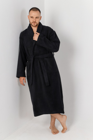 Халат мужской Комфорт-4 / Черый