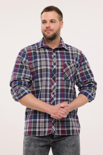 Мужская рубашка фуле А Д/Р Арт. 10365 / расцветки в ассортименте