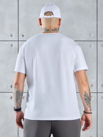 Фуфайка (футболка) мужская Арчи-2 ФП-055 / белый