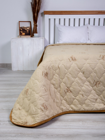 Одеяло-покрывало "Овечья шерсть" поплин 150 гр/м2