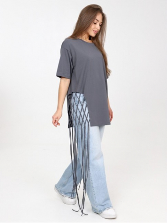 Женская футболка ДО-134.02 / Графит